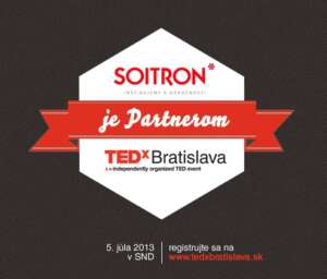 Soitron - TEDxPartner badge