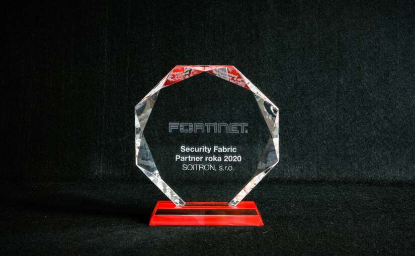 Soitron became Fortninet Seucirty Fabric Partner of the year 2020 in Slovakia